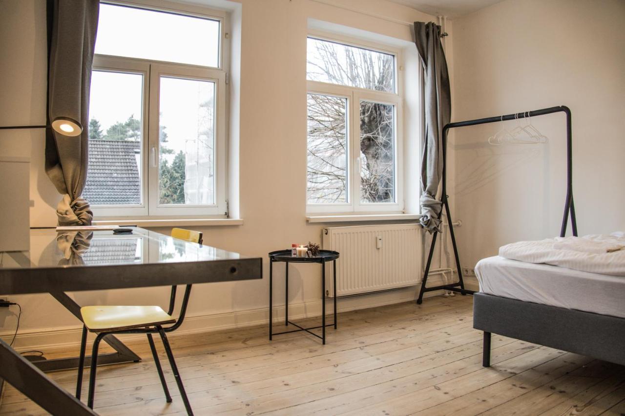 המבורג Doppelbett In Heller Wohnung מראה חיצוני תמונה